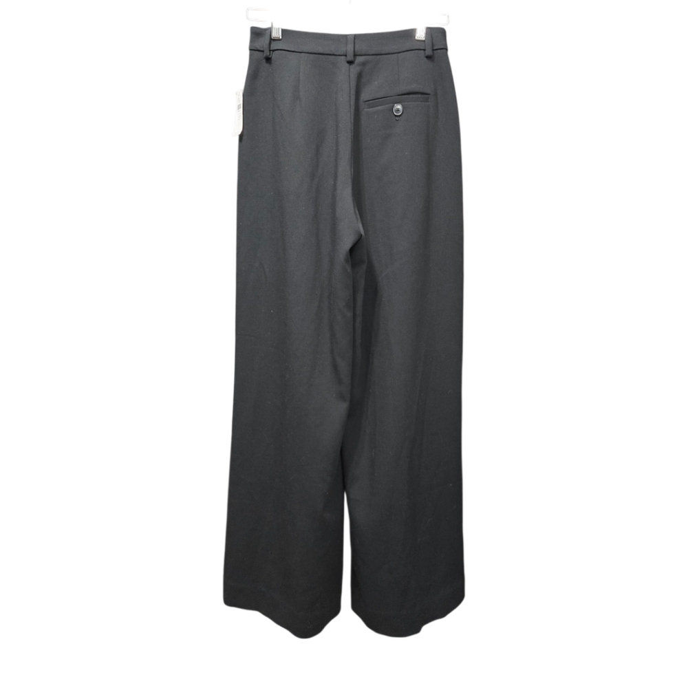 Anthropologie Maeve The Avery Black Wide Leg Pants Size 2 New With Tags Pleated - Picture 5 of 14